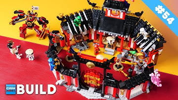 LEGO Speed Build! NINJAGO Legacy Monastery & The Samurai Mech | LEGO Ninjago | Beat Build | ASMR