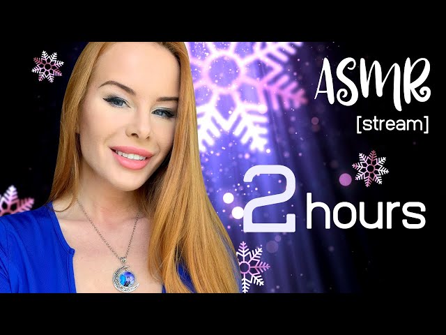 ASMR [STREAM] ❤️ 2 hour sleep relaxation 🌙 Ear Licking 👅 3Dio PRO 🎤🎧