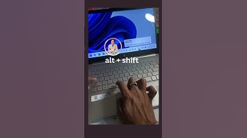 How to change language in Windows using shortcut keys? #windowsshortcut