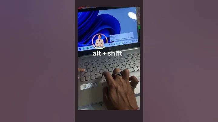 How to change language in Windows using shortcut keys? #windowsshortcut
