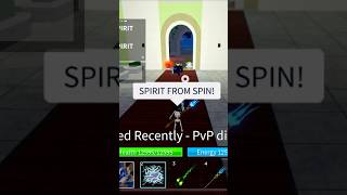 I GOT SPIRIT FROM SPIN! 😱🎰 #recommended #roblox #bloxfruits #gaming #lucky #luckyspin #amazing