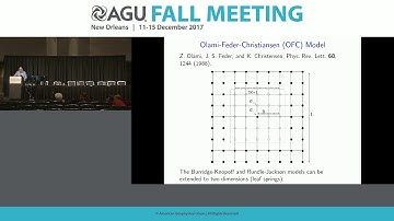 2017 Fall Meeting - NG33B: Lorenz Lecture