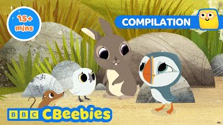 fun and adventures with the puffins puffin rock compilation cbeebies