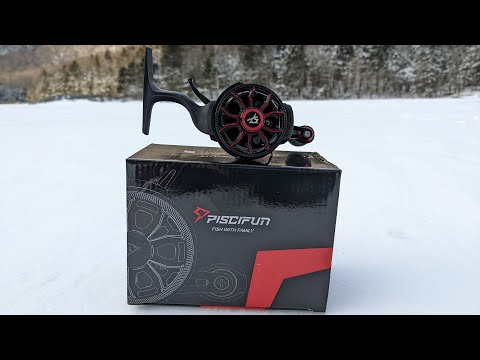 The NEW Piscifun ICX Carbon Ice Fishing Reel - Unboxing 