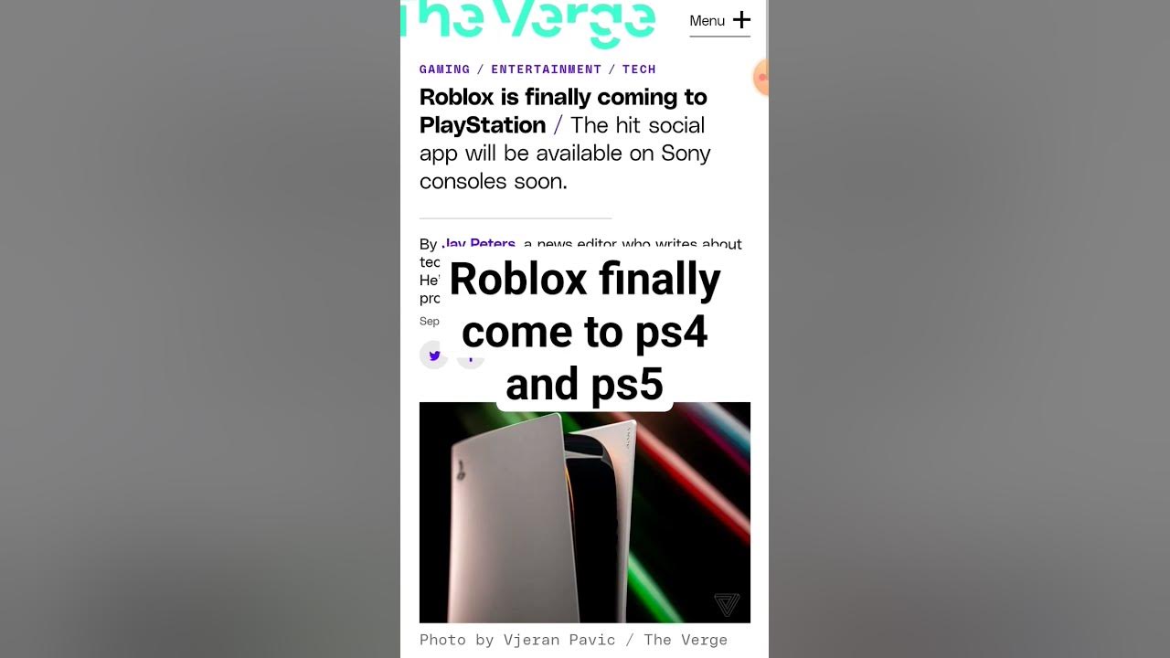 Roblox Finally Comes to PS5, PS4 This October