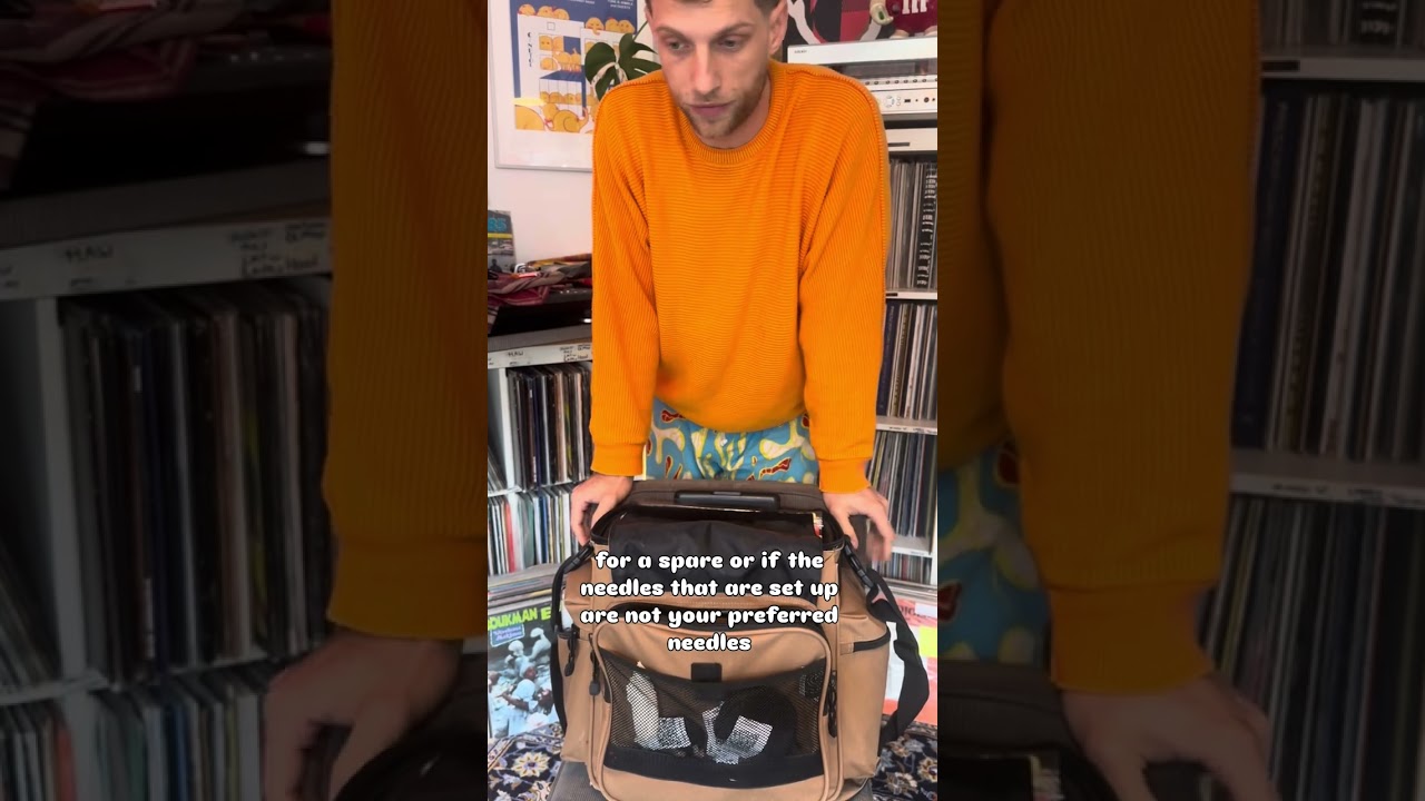 What’s in a Vinyl DJ’s record bag?!