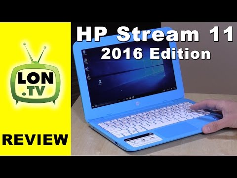 HP Stream 11 / 14 $200 Windows Laptop Review - NEW for 2016 - Improved with 4GB RAM!