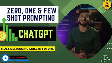 Shot Prompting Techniques | Zero Shot, One Shot & Few Shot Prompting.