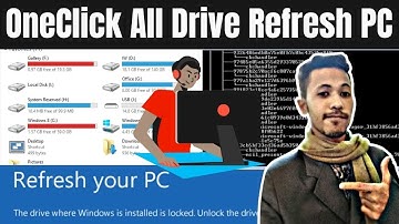 How to create Refresh Bat file shortcut tree | how to auto refresh Windows 10 Pc/computer/laptop