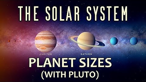 The Size and Scale of the Solar System - Comparing the Planets to Earth and the Sun