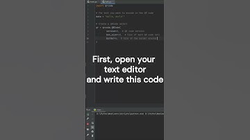 How to create a QR code with Python #shorts #short #python #code
