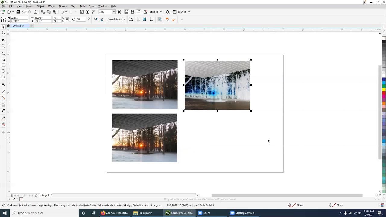 Invert Colors and Mirror Photos in CorelDRAW YouTube