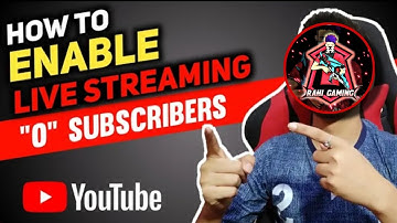 How To Enable Live Streaming On Youtube With O Subscribers On Mobile 😲 [Hindi]