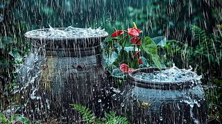 Relaxing Thunderstorm ASMR 🌧️ Gentle Rain Sounds for Deep Rest, Meditation & Stress Relief