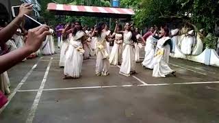 Onam special performance by FMTC, students...