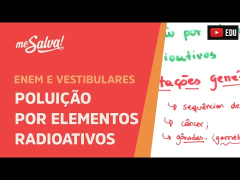 Me Salva! ECO09 - Ecologia - Poluição por elementos radioativos