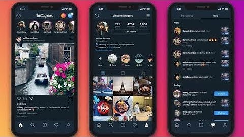 Instagram Dark Mode on Android 9.0 PIE (OnePlus 6T)