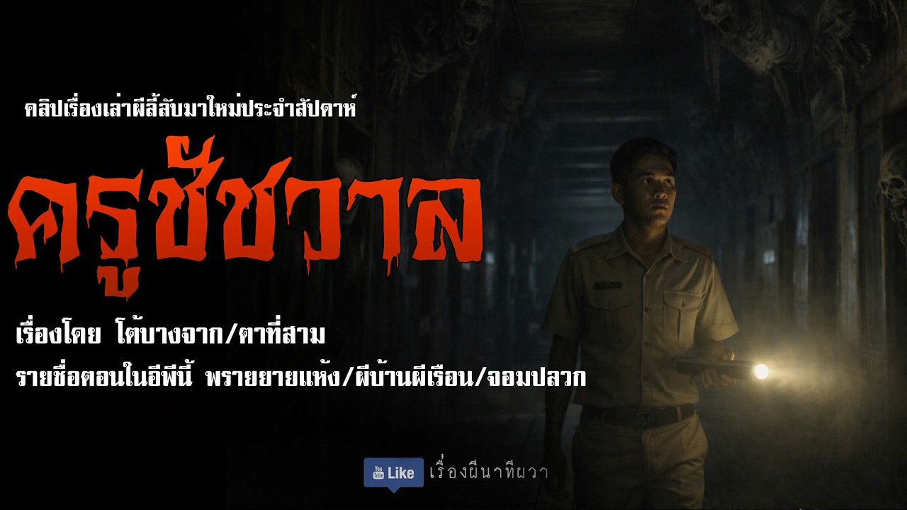 ครูชัชวาล  (มาใหม่/จบในตอน ) | ล้อมวง เล่าเรื่องผี Ep.310