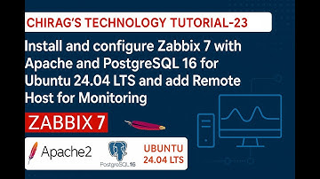 (हिन्दी)Install & conf Zabbix 7 with Apache and PostgreSQL 16 for Ubuntu 24.04 LTS & add Remote Host