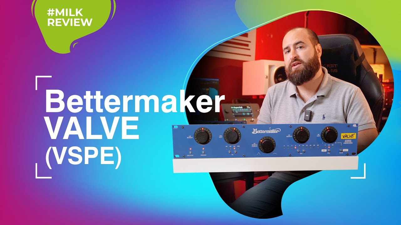Bettermaker Valve Stereo Passive Equalizer - EQ analogico con valvole e controllo digitale avanzato