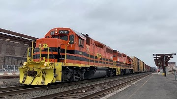 CSOR Locals @ Springfield, MA, with a CSOR/G&W GP38-2 and a NECR/G&W GP38-2