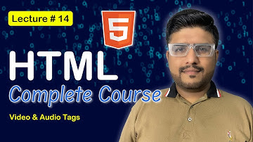 Video & Audio Tags in HTML - Lecture 14 - Urdu & Hindi - #babarTutorials