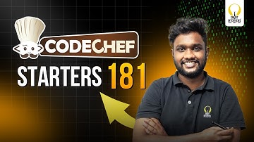 CodeChef Starters 181 (Div 4)  | Video Solutions | Smart Interviews