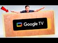 4kr google tv   crazy tcl tv unboxing 