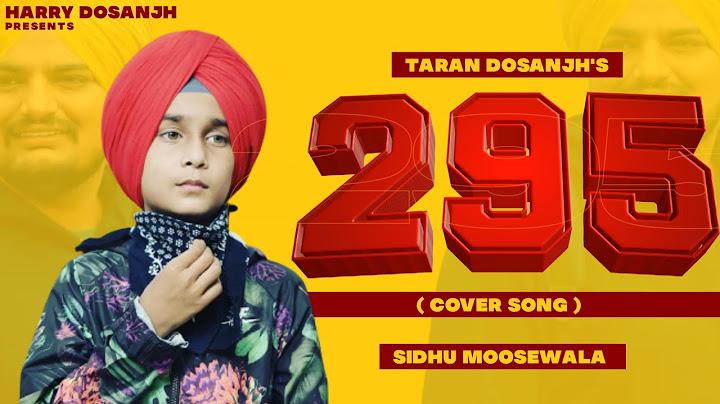 295 (Official Cover )Taran Dosanjh |Sidhu Moose Wala | Handa’z Music |Latest Punjabi Songs 2021