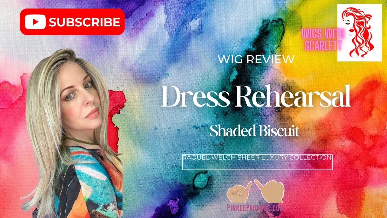 Raquel Welch New Dress Rehearsal Sheer Luxury Collection 2024 Shaded  Biscuit Wig Review