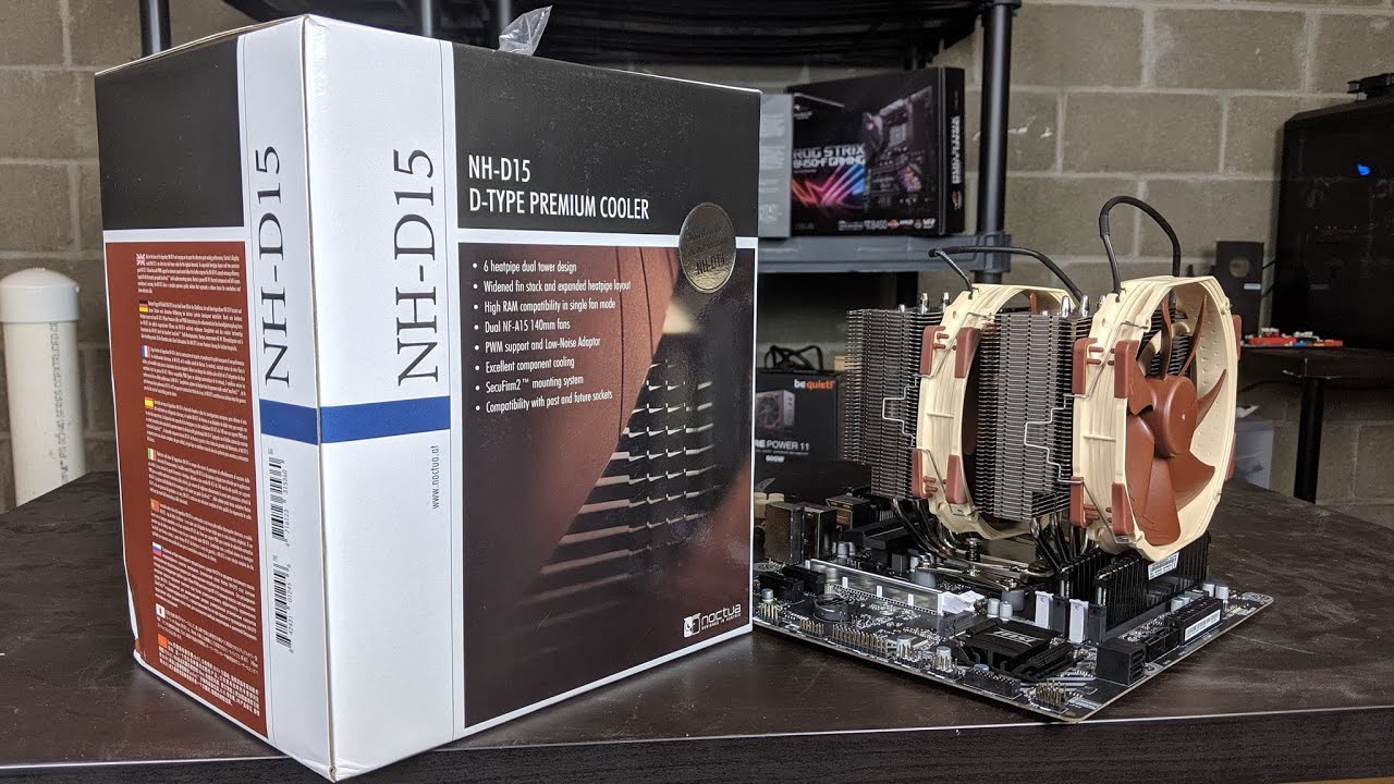 Noctua NH-D15 Unboxing, Overview & Installation LGA 115x & AM4