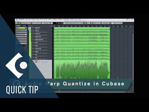 Audio Warp and Quantize | Audio Editing and Warping