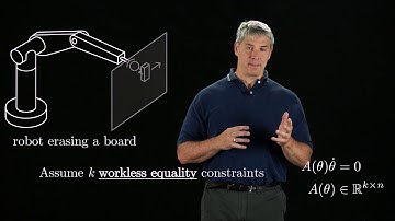 Modern Robotics, Chapter 8.7:  Constrained Dynamics
