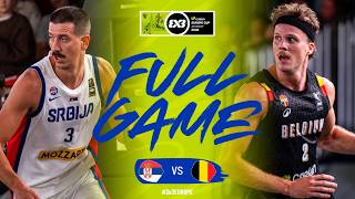 Serbia 🇷🇸 v Belgium 🇧🇪 | Men Pool Phase Game | FIBA 3x3 Europe Cup 2026 screenshot 2