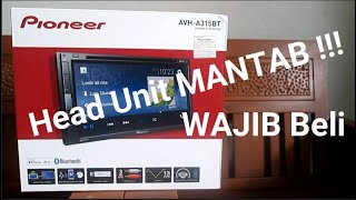 Download lagu Unboxing Head Unit Pioneer AVH-A315BT. Head Unit Terbaru Pioneer yg bisa Mirrorlink || Vlogmologi #1