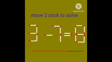 move 2 stick to solve fix the equation #mrindianhacker #crezy xyz #matchstick #puzzles