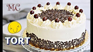 Tort Szwarcwaldzki z Wiśniami - Black Forest Cake Przepis - Mała Cukierenka