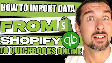 How To Import Data From Shopify To QuickBooks Online - Easy Orders, Sales, Transactions Integration