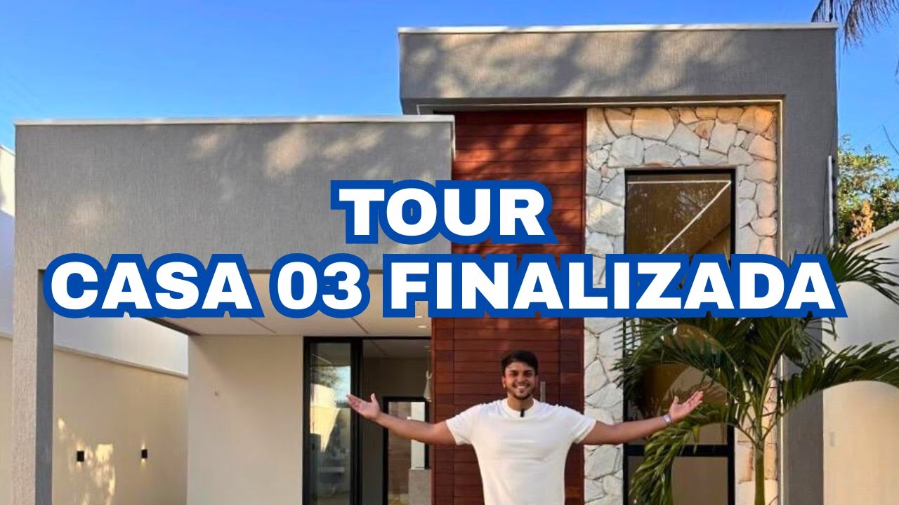 Casa moderna de 100m² financiada pela Caixa – obra finalizada em Juazeiro do Norte