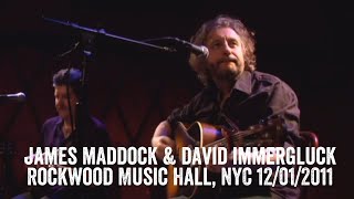 SBG Archives: James Maddock &amp; David Immergluck live Rockwood Music Hall, NYC December 1st, 2011 Full