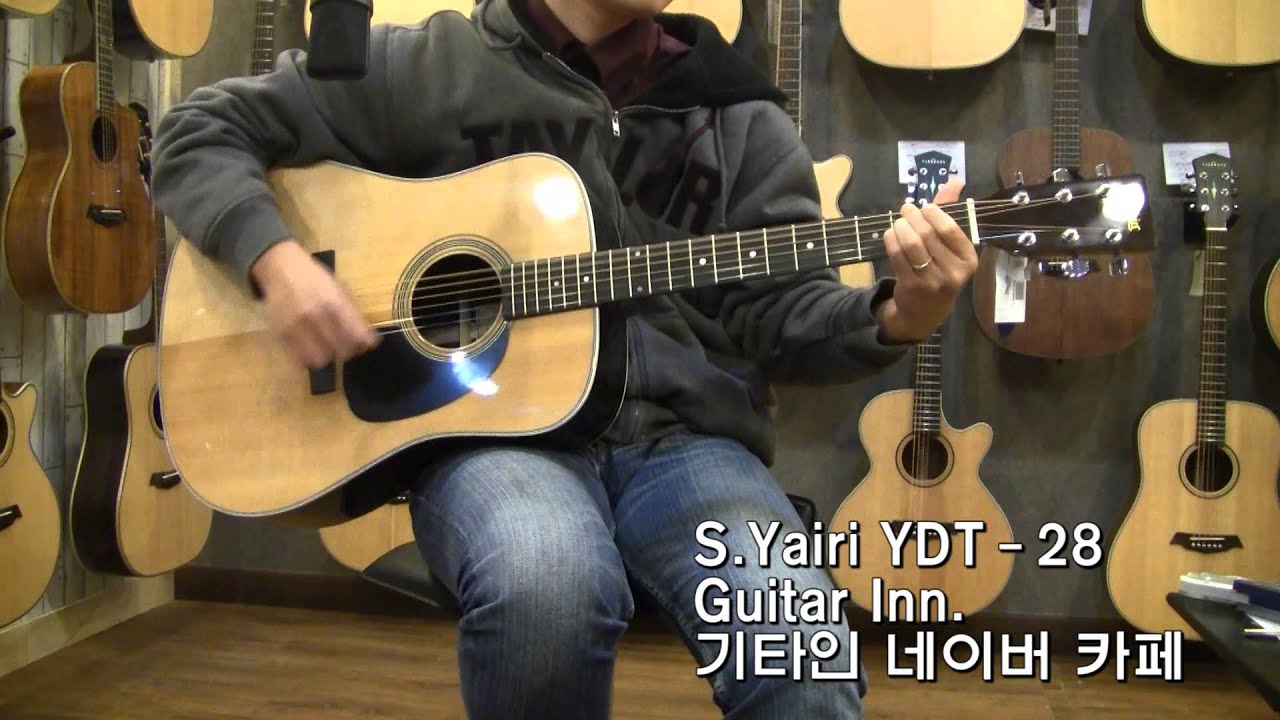 Guitar INN] S.Yairi YDT-28 사운드 샘플 - YouTube