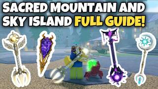The FULL GUIDE To The Sacred Mountain And Sky Island In Shells!