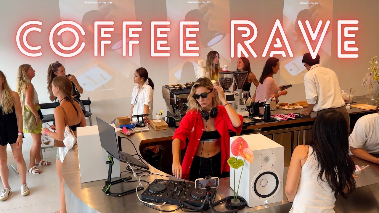 Uplifting House Rave Good Vibes Coffee Rave ☕ @Bali Café I Groovy/Funky/Afro/Tech House I ...