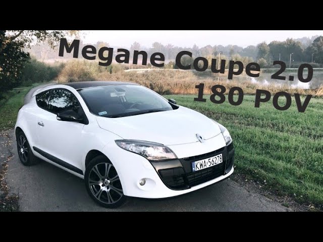 Subsidie Ongeëvenaard dief Renault Megane Coupe 2.0 TCE 180 HP | 2009 | POV test drive - YouTube