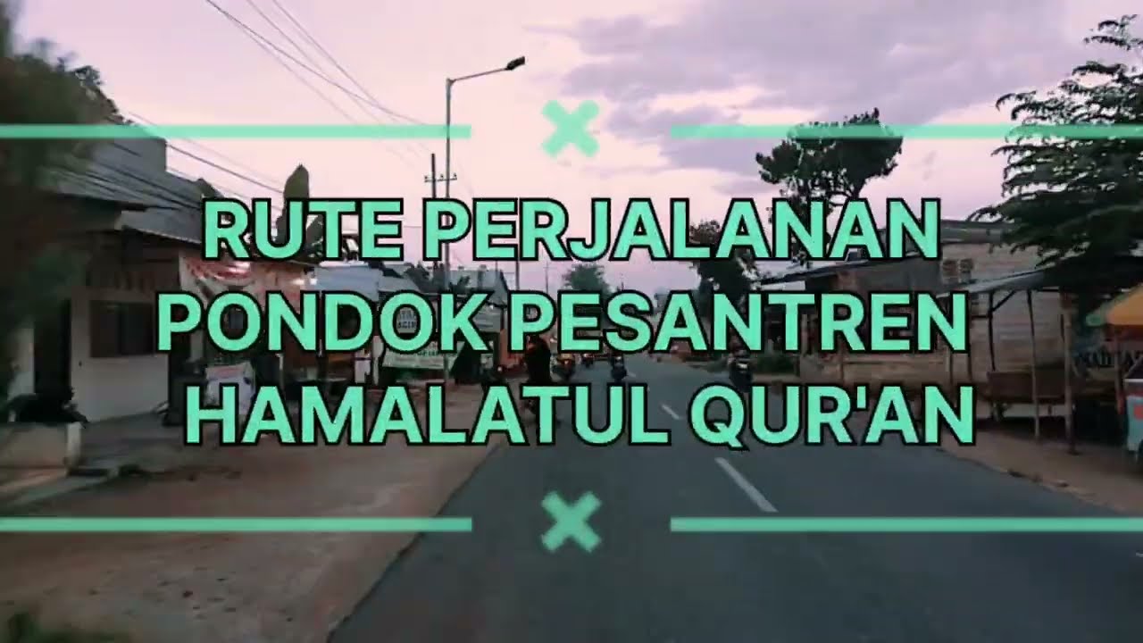 ИССЛЕДУЙТЕ ОБЛАСТЬ : Маршрут к исламской школе-интернату Хамалатуль Коран Джогорото Джомбанг