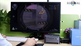 EGLOBAL Intel Core i9 9880H Mini PC HDMI2.0 DP USB-C 3 Display Computador i7 10750H Gaming Computer