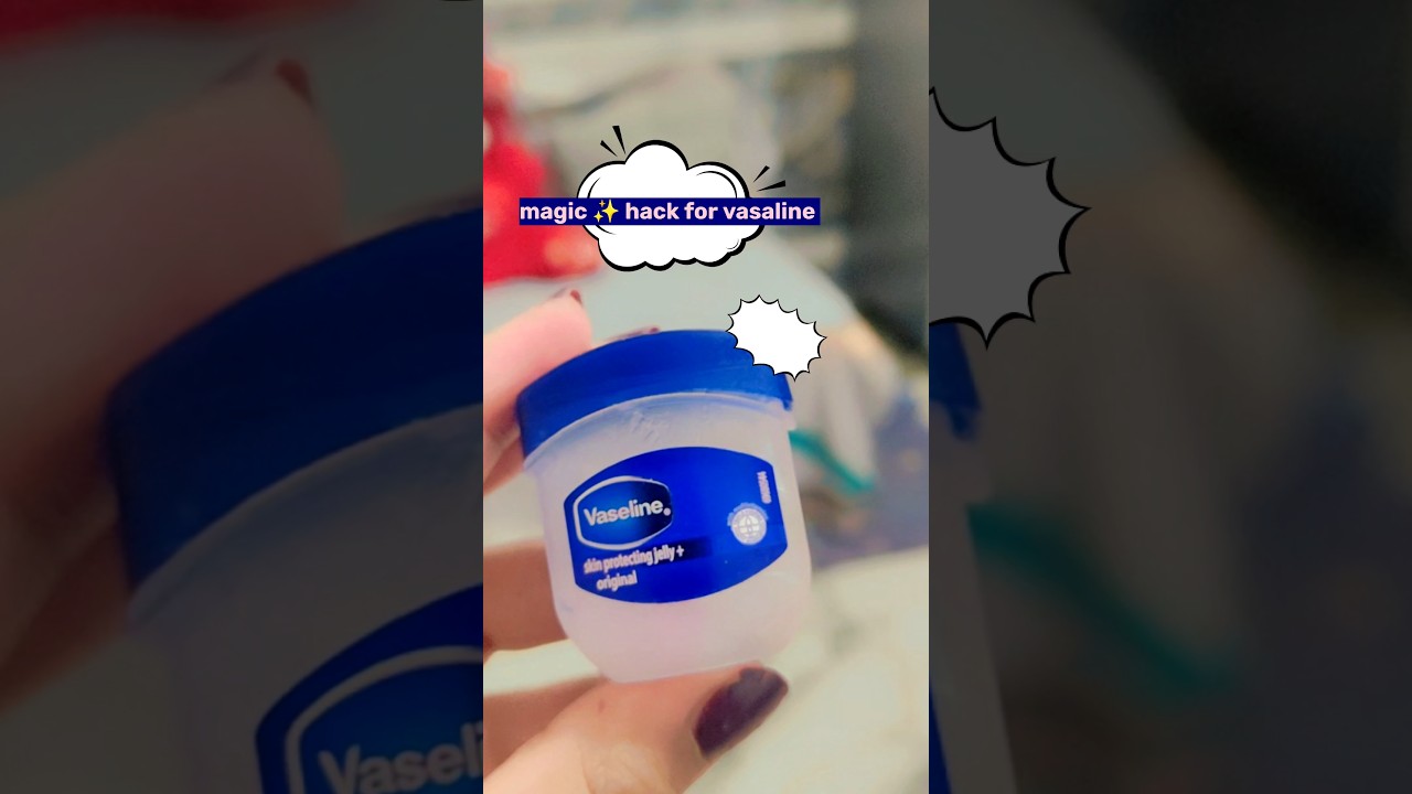 magical hack for vasaline ,try dark areas to reduce darkness 