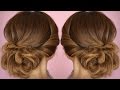 Easy Summer Twist Updo Hair Tutorial