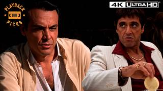 Sosa Kills Omar and Tony Talks Business | Scarface