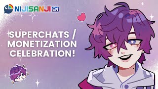 【GUERILLA CELEBRATION!】superchats & monetization is ON!!【NIJISANJI EN | Uki Violeta】